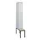 Z-garderobekast,HxBxD 2120x300x815mm,2vak,vak B 300mm,cil.-slot