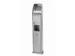 Poubelle avec cendrier acier inoxydable 1000x240x190mm
