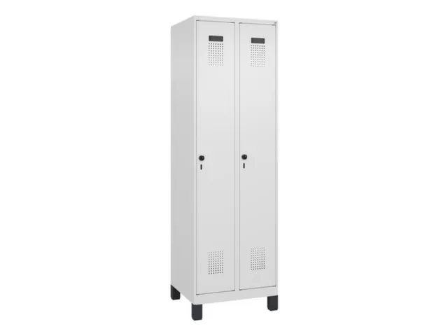 locker voor scheiding van kleding,HxBxD 1950x600x500mm,2vak