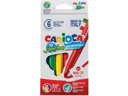 Carioca Viltstift Jumbo Superwashable 6 Stiften