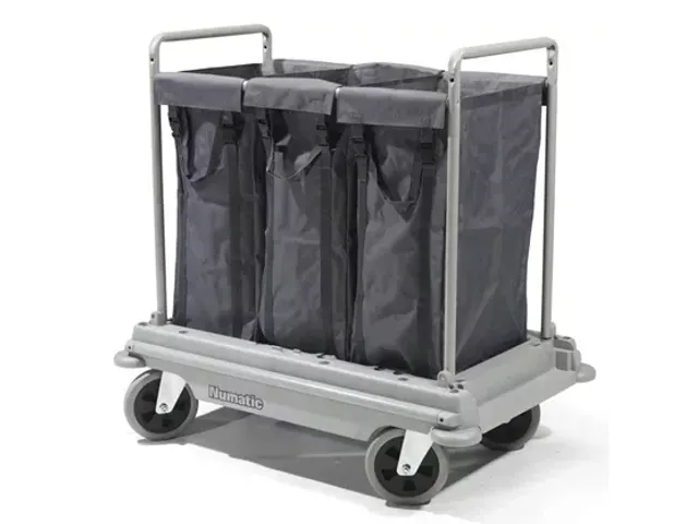 Wasverzamelwagen ReFlo NB3003R AT NuBag zwart