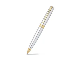 Balpen SHEAFFER 300 E9342 Bright chrome gold tone - 2