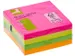 Quick Notes 76 x 76 mm, 400 vel, geassorteerde neonkleuren