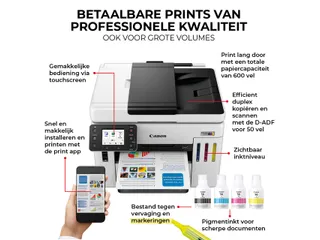 Multifunctional inktjet printer Canon MAXIFY GX7150 - 8