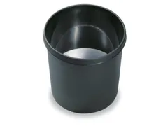 Prullenmand Moeilijk Ontvlambaar 18 Liter 310X300Mm Zwart Kunststof