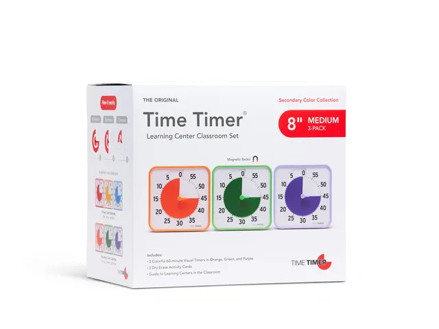 Time Timer medium classroom set primair