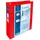Ringmap Pp Personaliseerbaar Kreacover 4D-Ringen 60mm A4 Maxi Rood