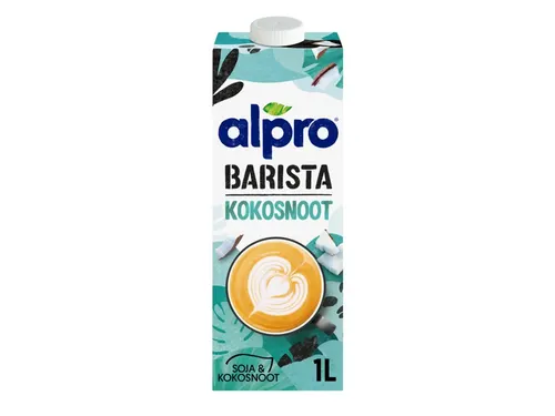 Kokosdrank Alpro Barista lactose- en glutenvrij pak 1 liter