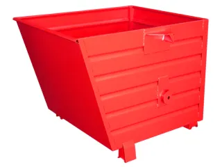 Kiepbak 900x1000x1200mm 0.90m³ 100kg Draagverm. 2000kg Ral3000 - 1