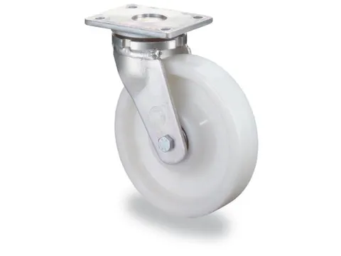 zwenkwiel,draagverm. 800kg,kunststof,ØxB 150x48mm,kogellager