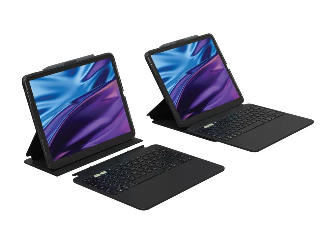Etui clavier Pro Keys 2 pour iPad Pro 13 (M2) QWERTY Anglais UK noir