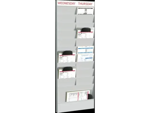kantoorplanner,aanbouwmodule,20vakken,HxBxD 1263x477x46mm