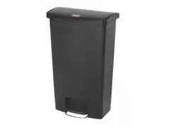 Pedaalemmer Slim Jim Step On Front Kunststof 68 Liter Zwart