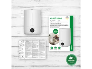 Medisana AH 663 Top-fill Luchtbevochtiger Wit - 7