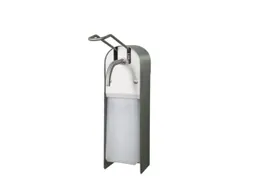 zeep-/ontsmettingsmiddeldispenser,HxB 325x97mm,v. 1l,RVS