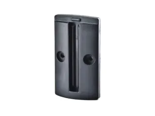 Wandclip,V. Sjorbandsysteem,Achterzijde Magnetisch,Zwart - 1