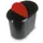 afvalverzamelaar,1x20/1x9l,HxBxD 348x270x440mm,romp PP zwart