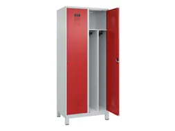 locker voor scheiding van kleding,HxBxD 1950x800x500mm,2vak