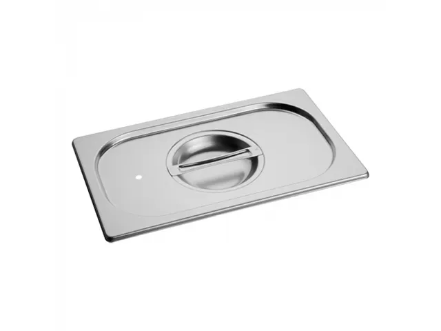 Caterchef RVS Deksel met siliconen rand 1/4 GN