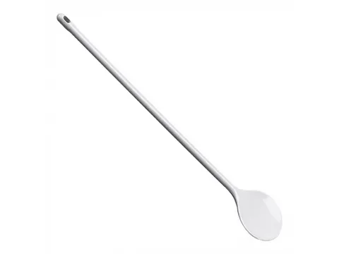 Lepel rond wit 38cm 0161