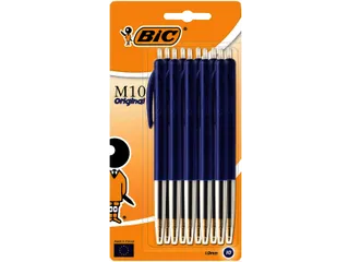 Balpen Bic M10 medium blauw blister à 10 stuks - 2