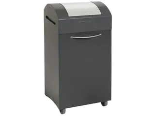 Afvalbak 60 Liter 790x380x320mm Plaatstaal 2 Wielen Klep Grijs - 1