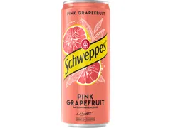 Schweppes Pink Grapefruit blik 33cl 24 stuks
