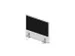 panneau de rehausse,p. table de bureau,Bl-blanc,BN8033-noir