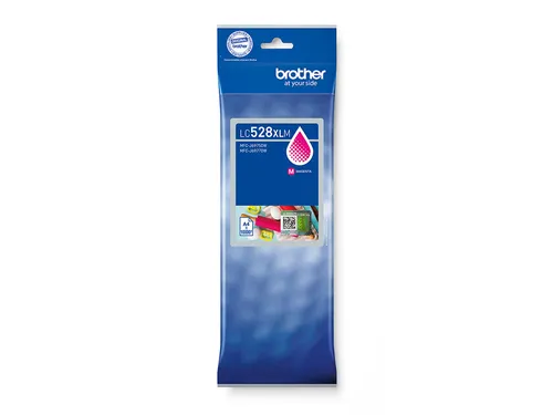 Inktcartridge Brother LC-528XLM rood
