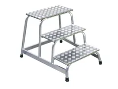 Montagetrap Aluminium H 0 6M 3Treden Incl. Platform Treden Traanplaat