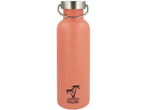 Bouteille Crossed Palms acier inoxydable corail 750ml