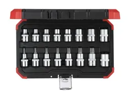GEDORE RED R68003016 Dopsleutelset 1/2 inch TX E10-24T30-70 16-delig