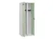 locker voor scheiding van kleding,HxBxD 1850x600x500mm,2vak