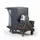 dweilwagen,HxBxD 1040x680x1245mm,emmer 2x15l zwart,mopwringer/houder
