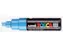 Verfstift Posca PC8K Brede punt 8mm schuin lichtblauw