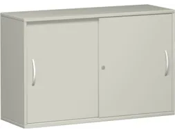 Schuifdeurkast 770x1200x430mm Romp Lichtgrijs Decor Front Lichtgrijs