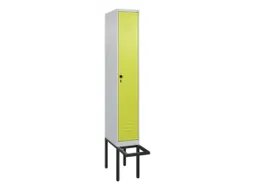 locker voor scheiding van kleding,HxBxD 2120x300x815mm,1vak