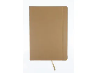 Schetsboek Kangaro A4 taupe PU HC 80 vel 140gr roomwit met elastiek en - 5