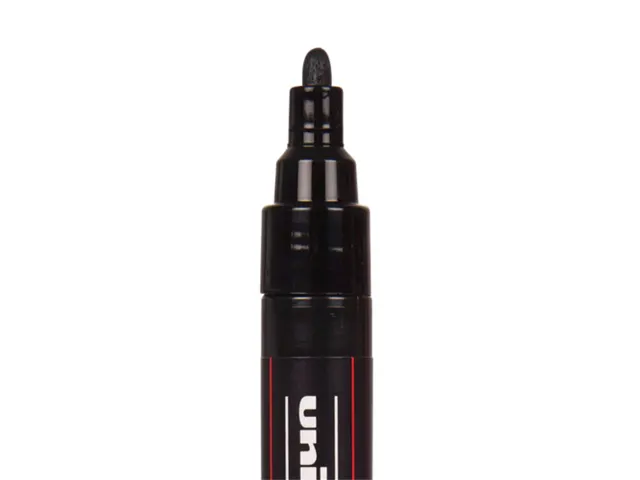 Verfstift Posca PC5M Medium Punt 1,8-2,5mm Robijnrood