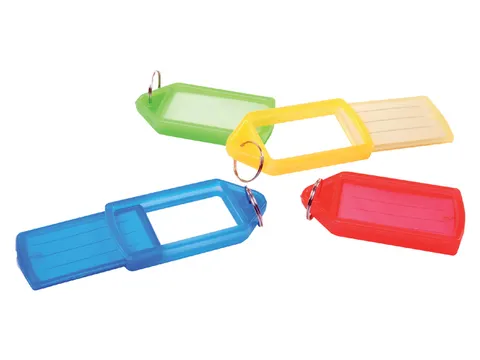 Sleutellabel Pavo met schuifelement assorti 15 stuks