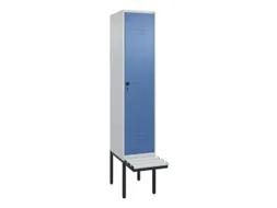 locker voor scheiding van kleding,HxBxD 2120x400x815mm,1vak