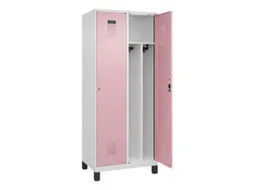 locker voor scheiding van kleding,HxBxD 1950x800x500mm,2vak