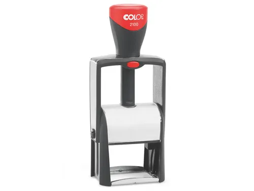 Tekststempel Colop 2100 +bon 6regels 41x24mm zwart