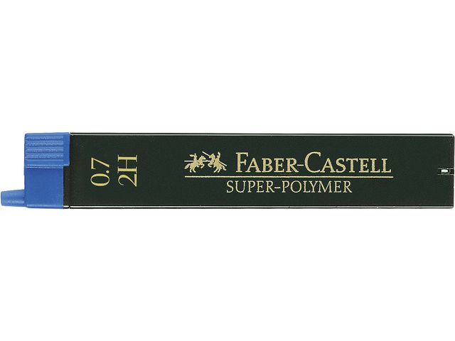 potloodstiftjes Faber Castell Super-Polymer 0,7mm 2H | FaberCastellShop.nl
