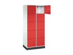 grootvolume-lockersysteem,HxBxD 1950x820x500mm,2x5vakken,cil.-slot