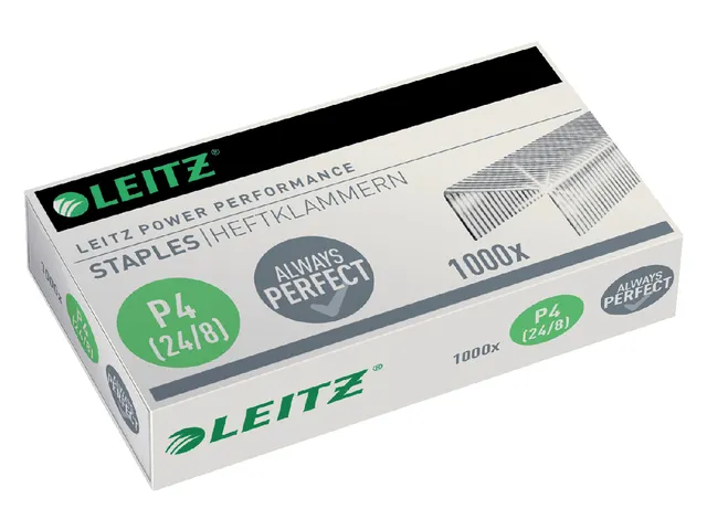 Nieten Leitz 24/8 verzinkt 1000 stuks