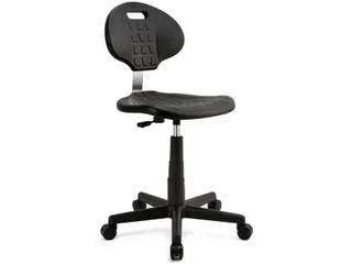 Werkstoel Euroseats Tarente Medium zwart - 1