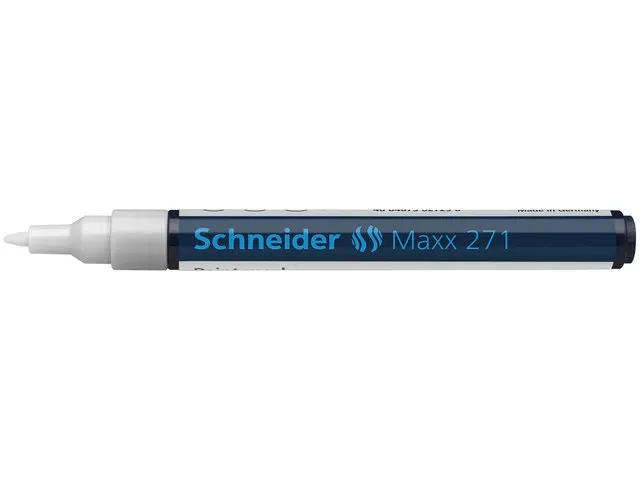 Lakmarker Schneider Maxx 271 1-2mm blister wit