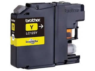 Inktcartridge Brother LC-123Y geel - 3