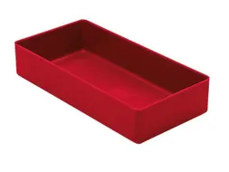 Inzetbak HxLxB 40x198x99mm Polystyreen Rood 50 stuks
